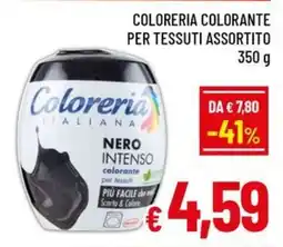 A&O Coloreria colorante per tessuti nero intenso offerta