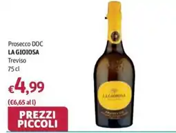 Futura Supermercati Prosecco DOC La Gioiosa offerta