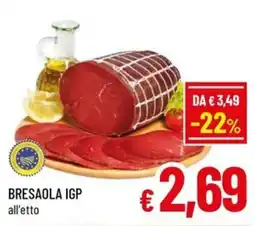 A&O Bresaola IGP offerta