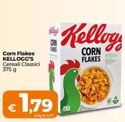 Ipercoop Radenza Corn Flakes Kellogg's Cereali Classici offerta