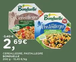 Orvea Cereallegre, Pastallegre Bonduelle offerta
