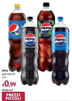 Futura Supermercati Pepsi gusti assortiti offerta