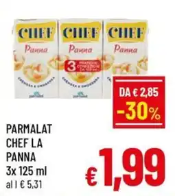 Famila Market Parmalat Chef La Panna offerta