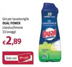 Futura Supermercati Gel per lavastoviglie Dual Power offerta