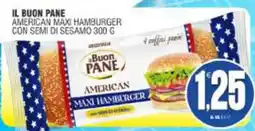 Vicino a te supermercati Il Buon Pane American Maxi Hamburger offerta