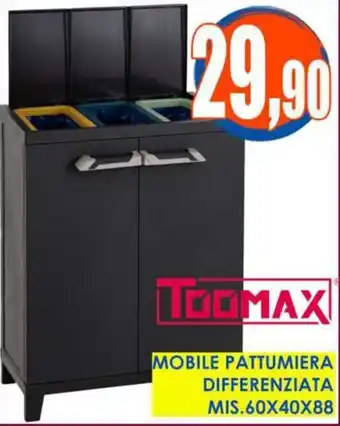 Mobile pattumiera differenziata Toomax