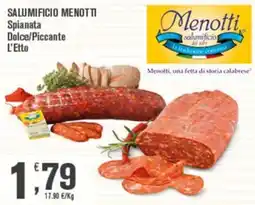 Conté Supermercati Salumificio Menotti Spianata Dolce offerta