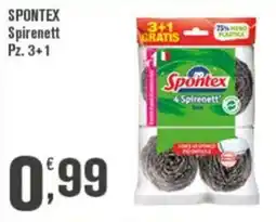 Conté Supermercati Spontex Spirenett offerta