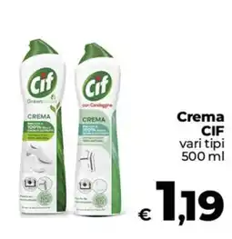 Ipercoop Radenza Crema CIF offerta