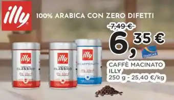 Caffè macinato illy