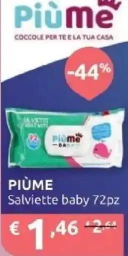 PiùMe Piùme Salviette baby offerta