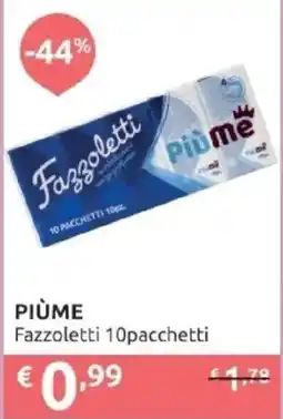 PiùMe Piùme Fazzoletti offerta