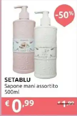 PiùMe Setablu Sapone mani assortito offerta