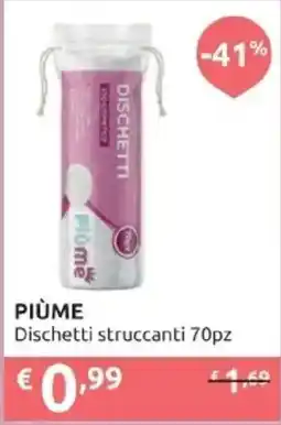 PiùMe Piùme dischetti struccanti offerta