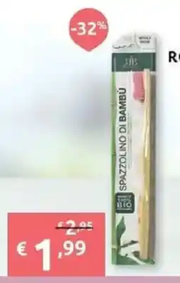 PiùMe Spazzolino di bambù offerta