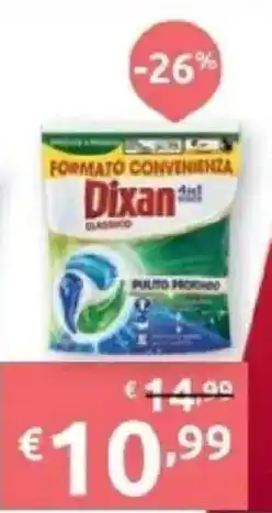 PiùMe Dixan classic offerta