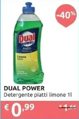 PiùMe Dual Power Detergente piatti limone offerta