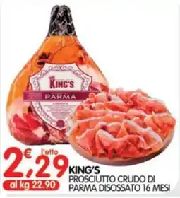 Le Delizie del Sud King's prosciutto crudo di parma dissosato offerta
