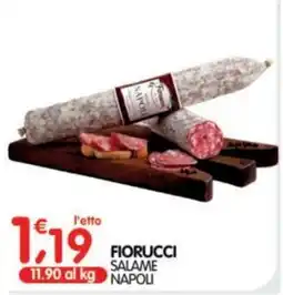 Le Delizie del Sud Salame Napoli Fiorucci offerta