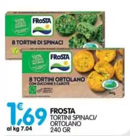 Le Delizie del Sud Frosta tortini spinaci/ortolano offerta