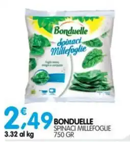Le Delizie del Sud Bonduelle Spinaci Millefoglie offerta