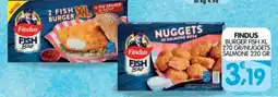 Le Delizie del Sud Findus Burger Fish/Nuggets Salmone offerta