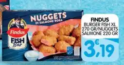 Le Delizie del Sud Findus Fish Bar Nuggets di salmone rosa offerta