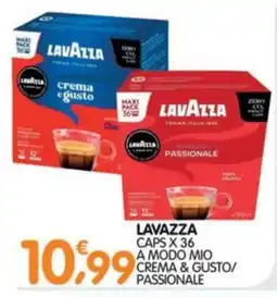 Le Delizie del Sud Lavazza caps x 36 a modo mio offerta