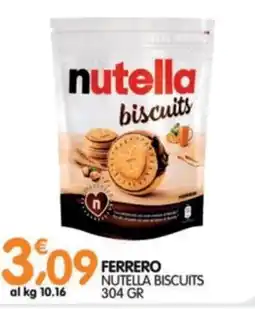 Le Delizie del Sud Ferrero Nutella Biscuits offerta