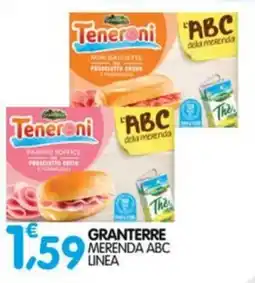 Le Delizie del Sud Teneroni merenda ABC linea offerta