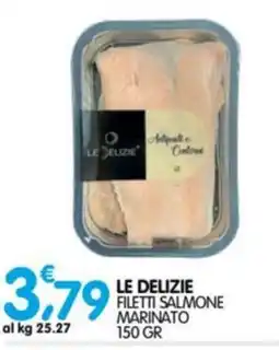 Le Delizie del Sud Le Delizie filetti salmone marinato offerta