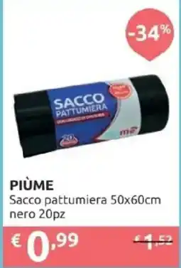 PiùMe Piùme sacco pattumiera offerta