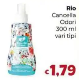 Le Bolle di Giù Giù Rio Cancella Odori offerta