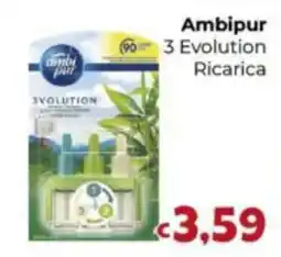 Le Bolle di Giù Giù Ambipur 3 Evolution Ricarica offerta