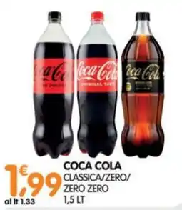 Le Delizie del Sud Coca Cola Classica/Zero/Zero Zero offerta