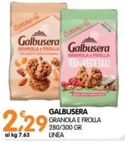 Le Delizie del Sud Galbusera Granola e Frolla offerta