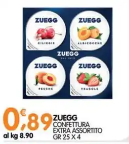 Le Delizie del Sud Zuegg confettura extra assortito offerta