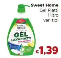Le Bolle di Giù Giù Sweet Home Gel Lavapiatti offerta