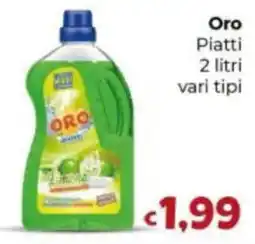 Le Bolle di Giù Giù Oro Piatti offerta