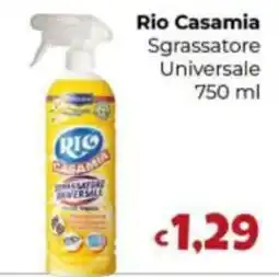 Le Bolle di Giù Giù Rio Casamia Sgrassatore Universale offerta