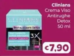 Le Bolle di Giù Giù Clinians Crema Viso Antirughe Detox offerta