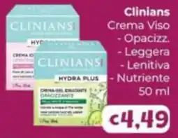 Le Bolle di Giù Giù Clinians Crema Viso offerta