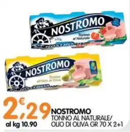 Le Delizie del Sud Nostromo Tonno al Naturale offerta