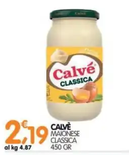 Le Delizie del Sud Calvé maionese classica offerta