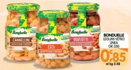 Le Delizie del Sud Bonduelle legumi vetro linea gr 330 offerta
