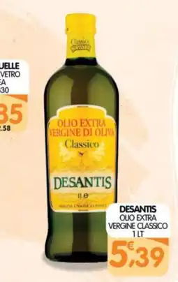 Le Delizie del Sud Olio extra vergine di oliva classico Desantis offerta