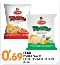 Le Delizie del Sud Risatine snack gusto pizzavoluto di oliva offerta