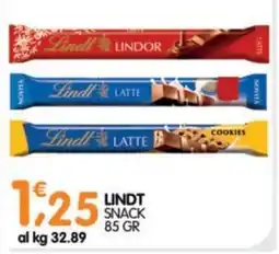 Le Delizie del Sud Lindt Snack offerta