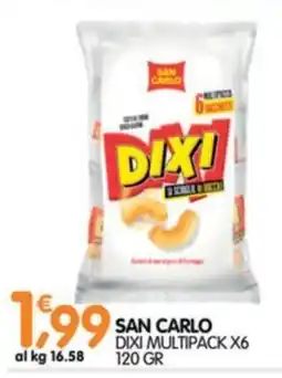 Le Delizie del Sud San Carlo Dixi Multipack offerta