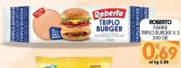 Le Delizie del Sud Roberto Triplo Burger offerta